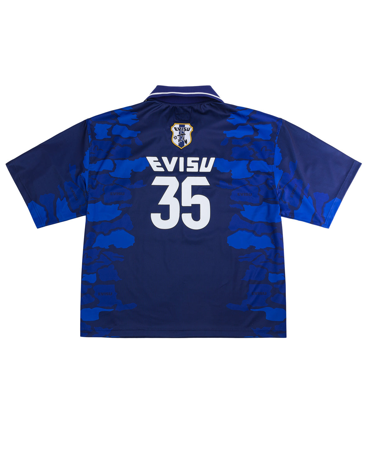 石垣カモプリント サッカージャージ